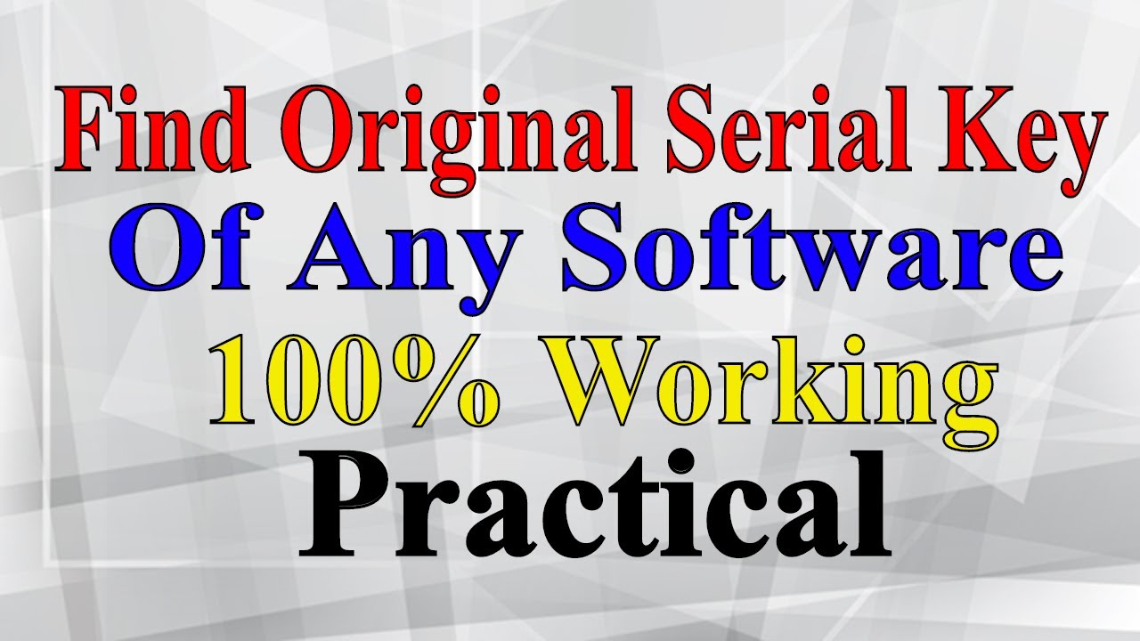 free serials keys online