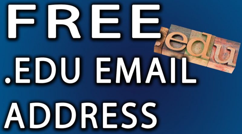 .EDU Email Address