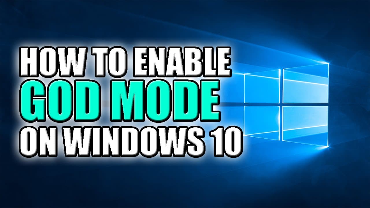 Windows God Mode