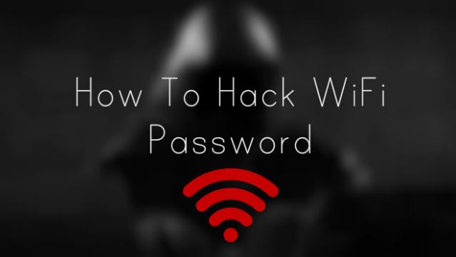 how to hack WiFi password